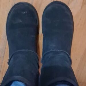 KOOLABURRA BY UGG BLACK SUEDE ANKLE BOOT 7(38)